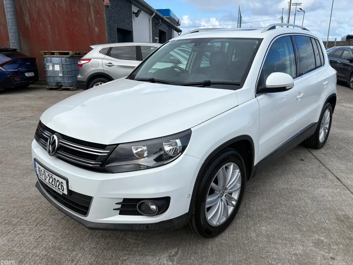 Volkswagen Tiguan SUV, Diesel, 2016, White