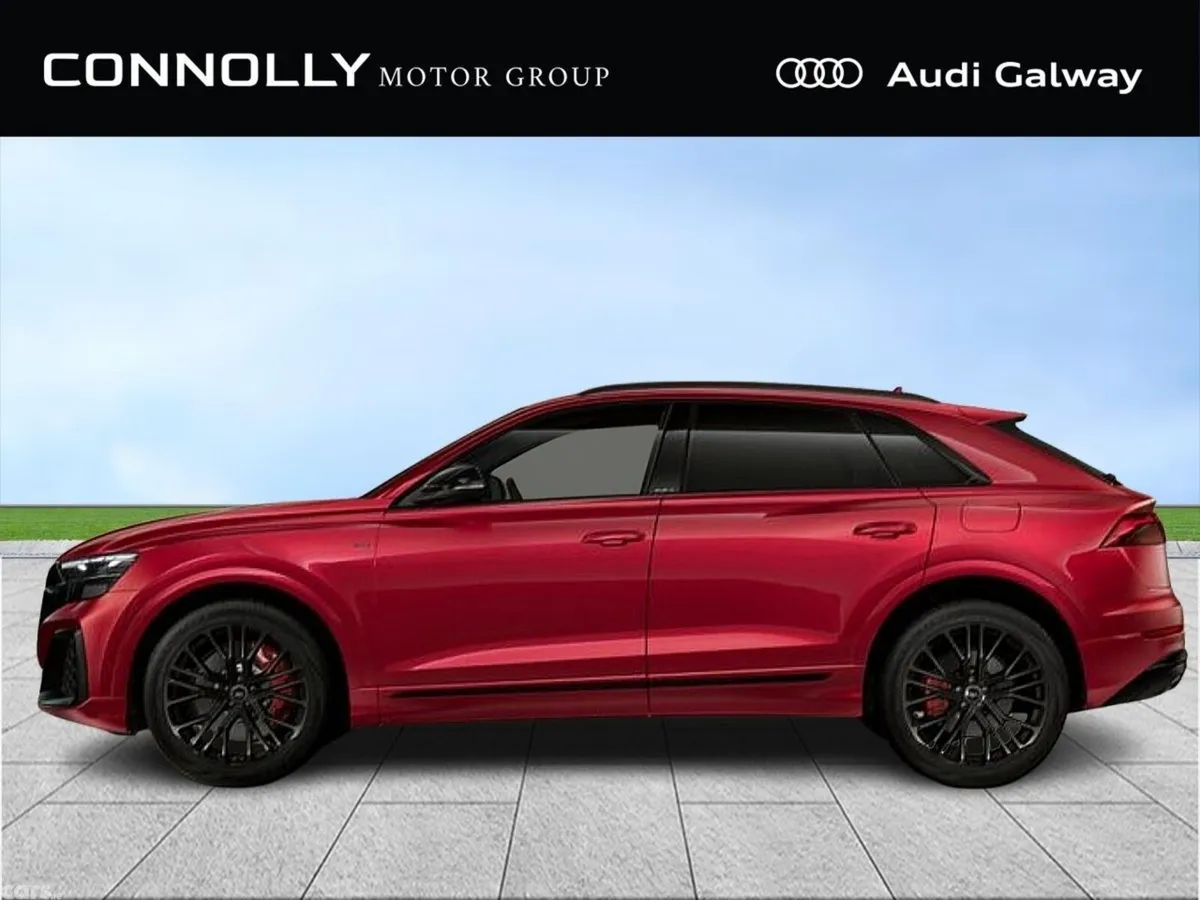 Audi Q8 SUV, Petrol Plug-in Hybrid, 2027, Red
