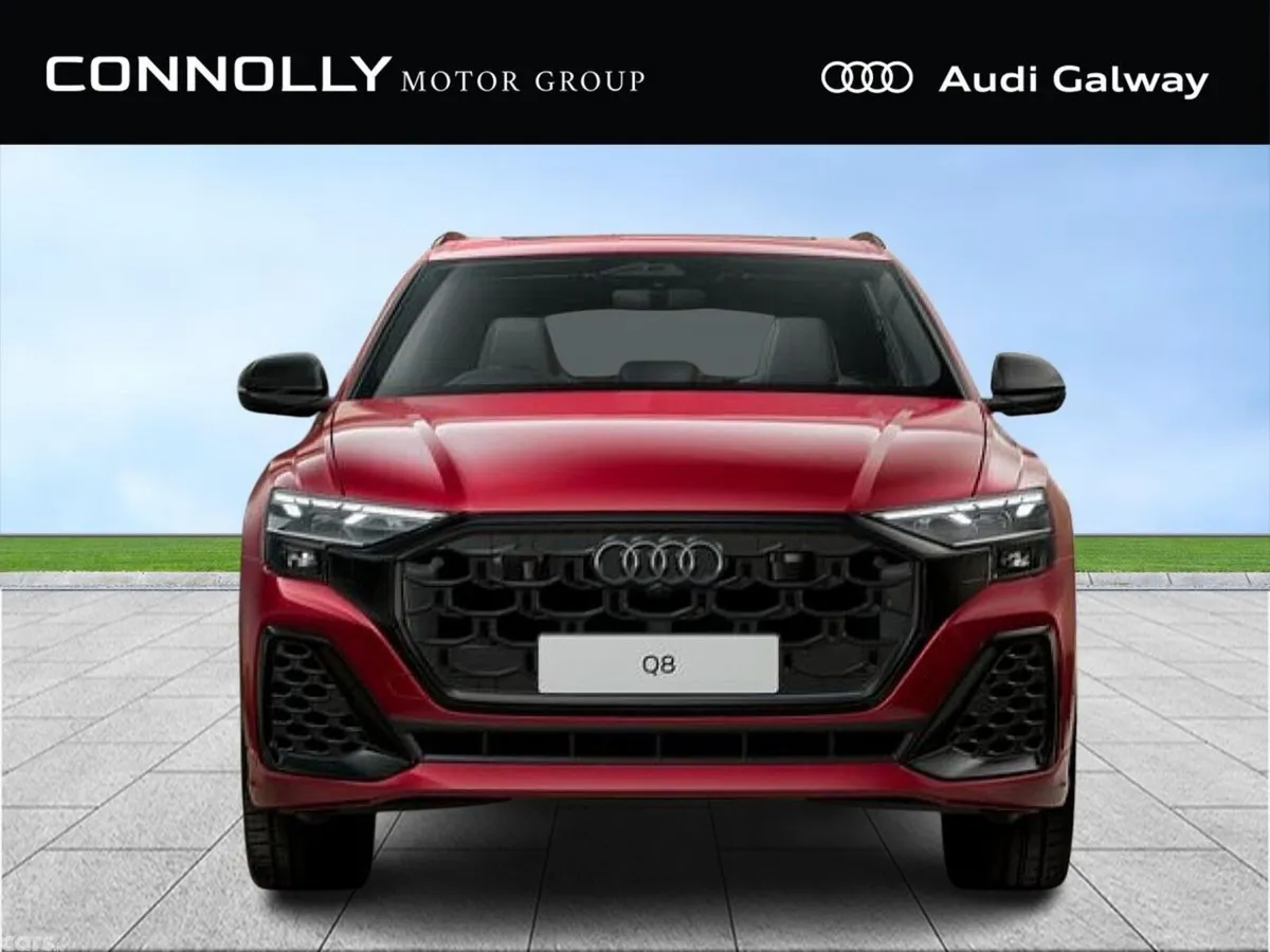 Audi Q8 SUV, Petrol Plug-in Hybrid, 2027, Red