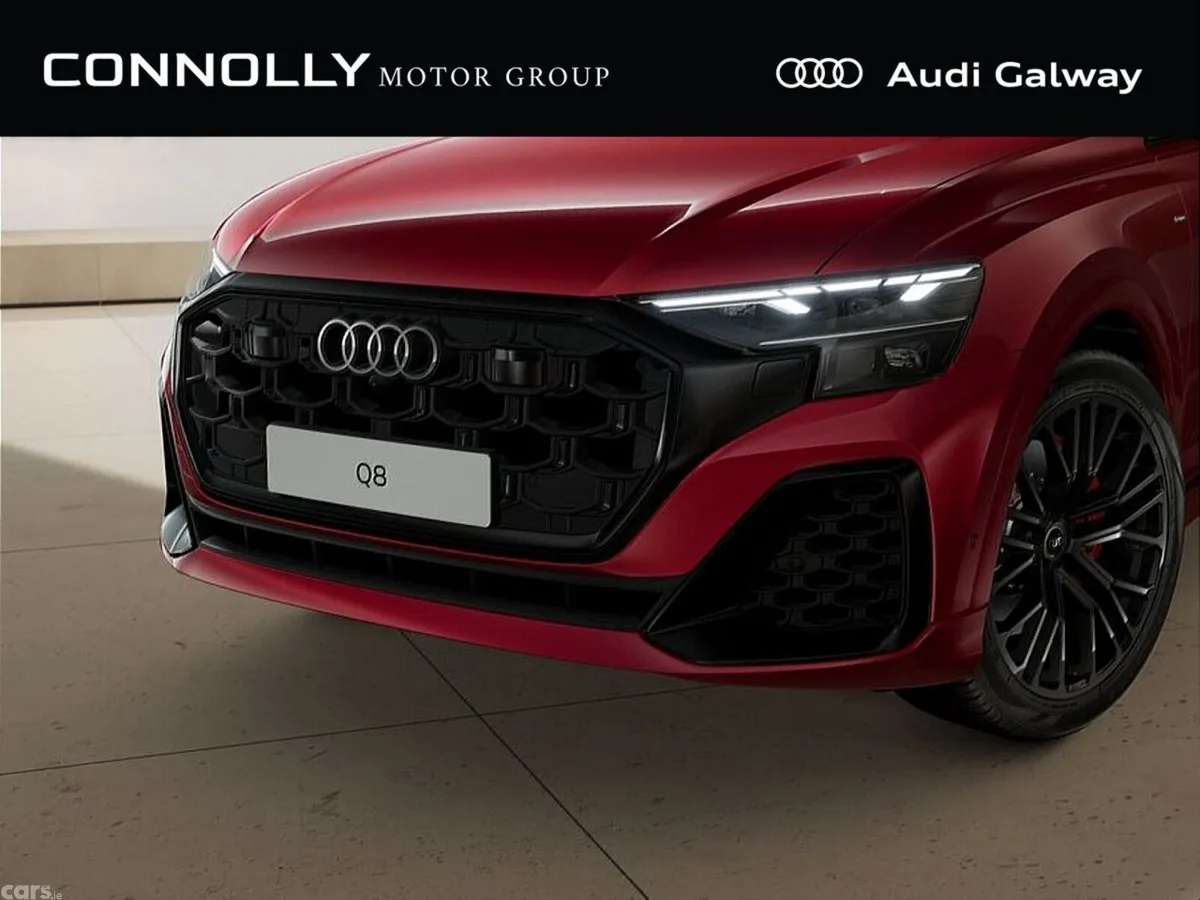 Audi Q8 SUV, Petrol Plug-in Hybrid, 2027, Red