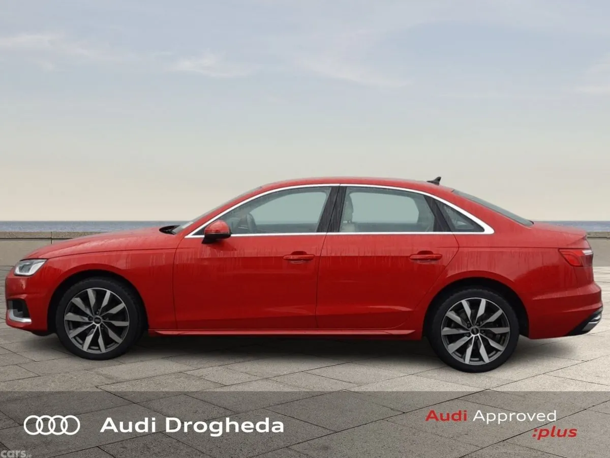 Audi A4 Saloon, Diesel, 2022, Red