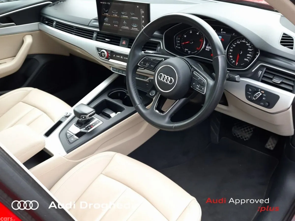 Audi A4 Saloon, Diesel, 2022, Red