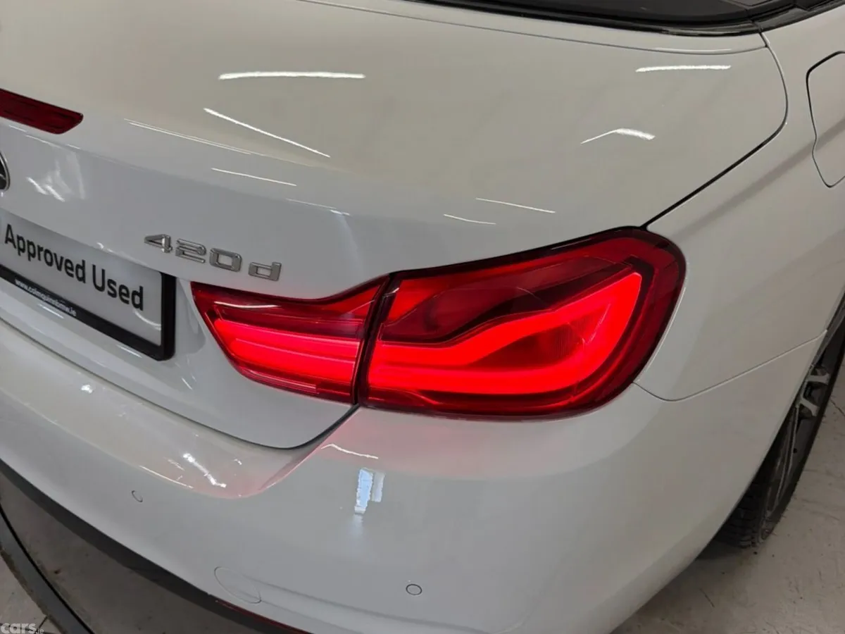 BMW 4-Series Convertible, Diesel, 2017, White