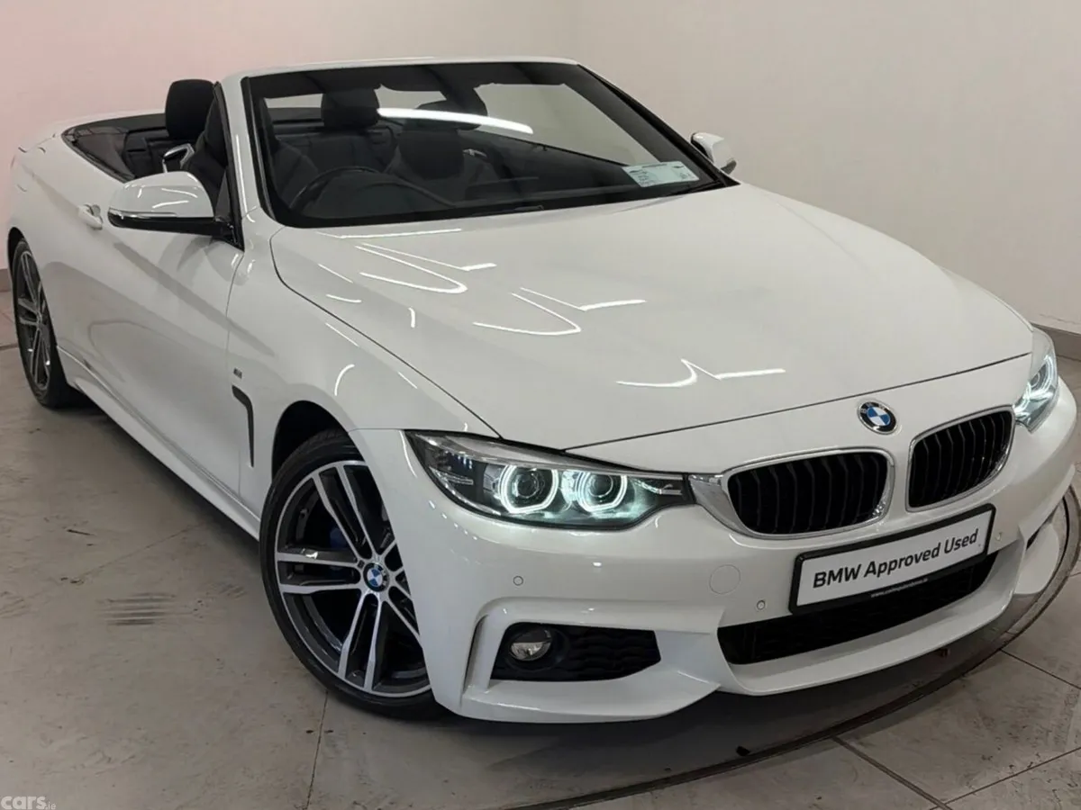 BMW 4-Series Convertible, Diesel, 2017, White