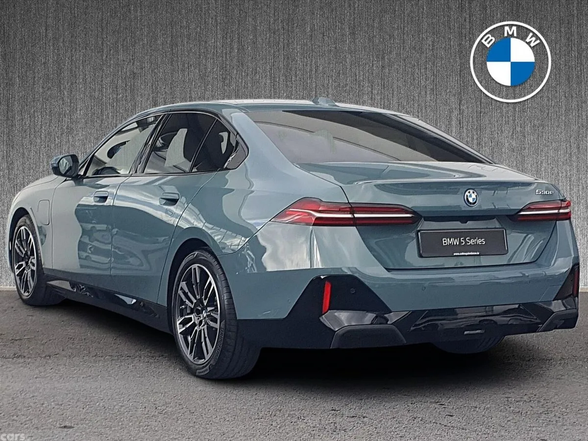 BMW 5-Series Saloon, Petrol Hybrid, 2027, Green