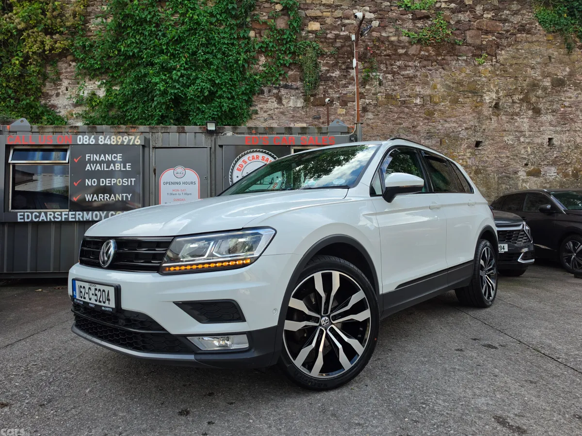 Volkswagen Tiguan SUV, Diesel, 2016, White