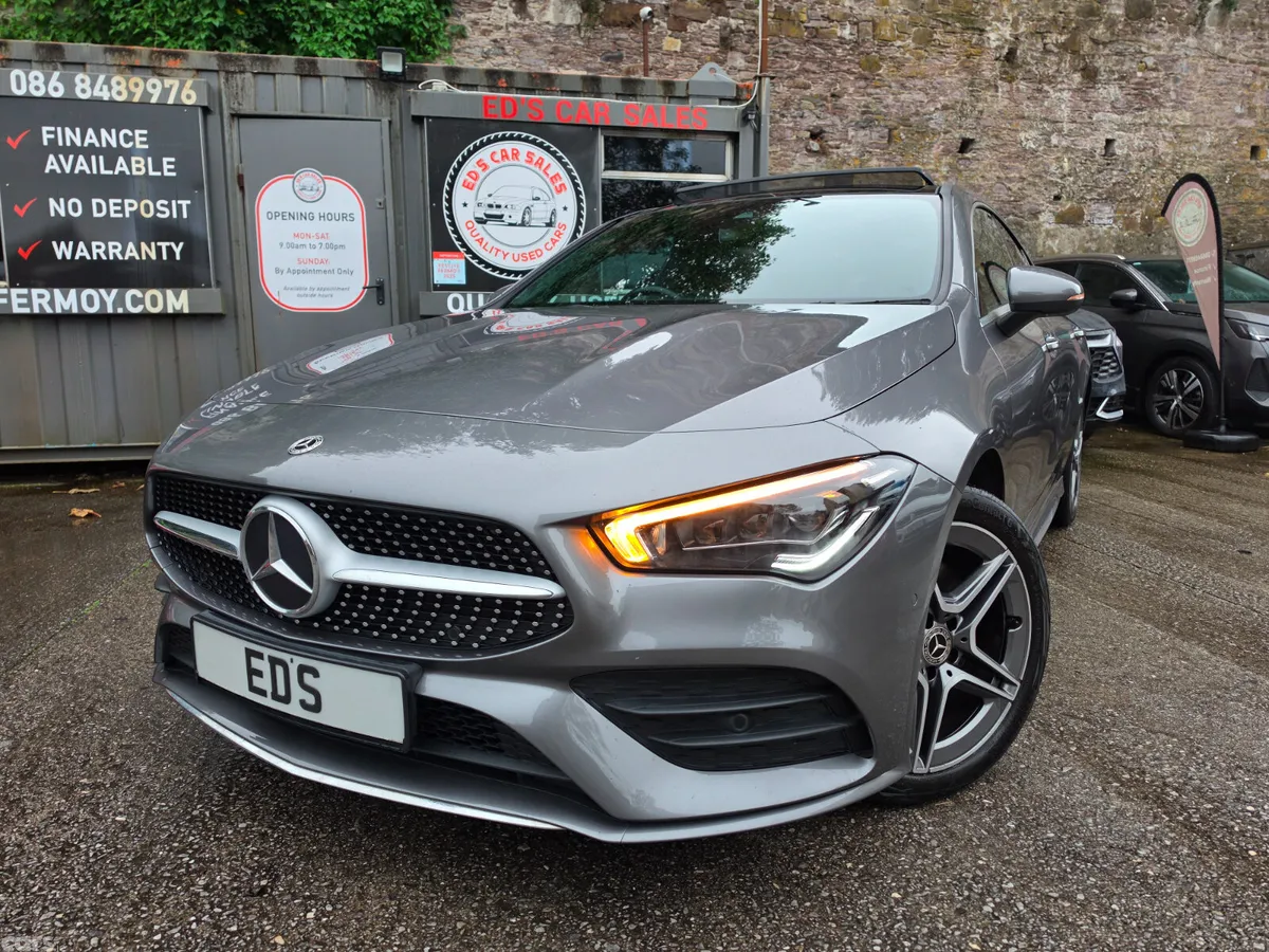 Mercedes-Benz CLA Coupe, Petrol Hybrid, 2022, Grey