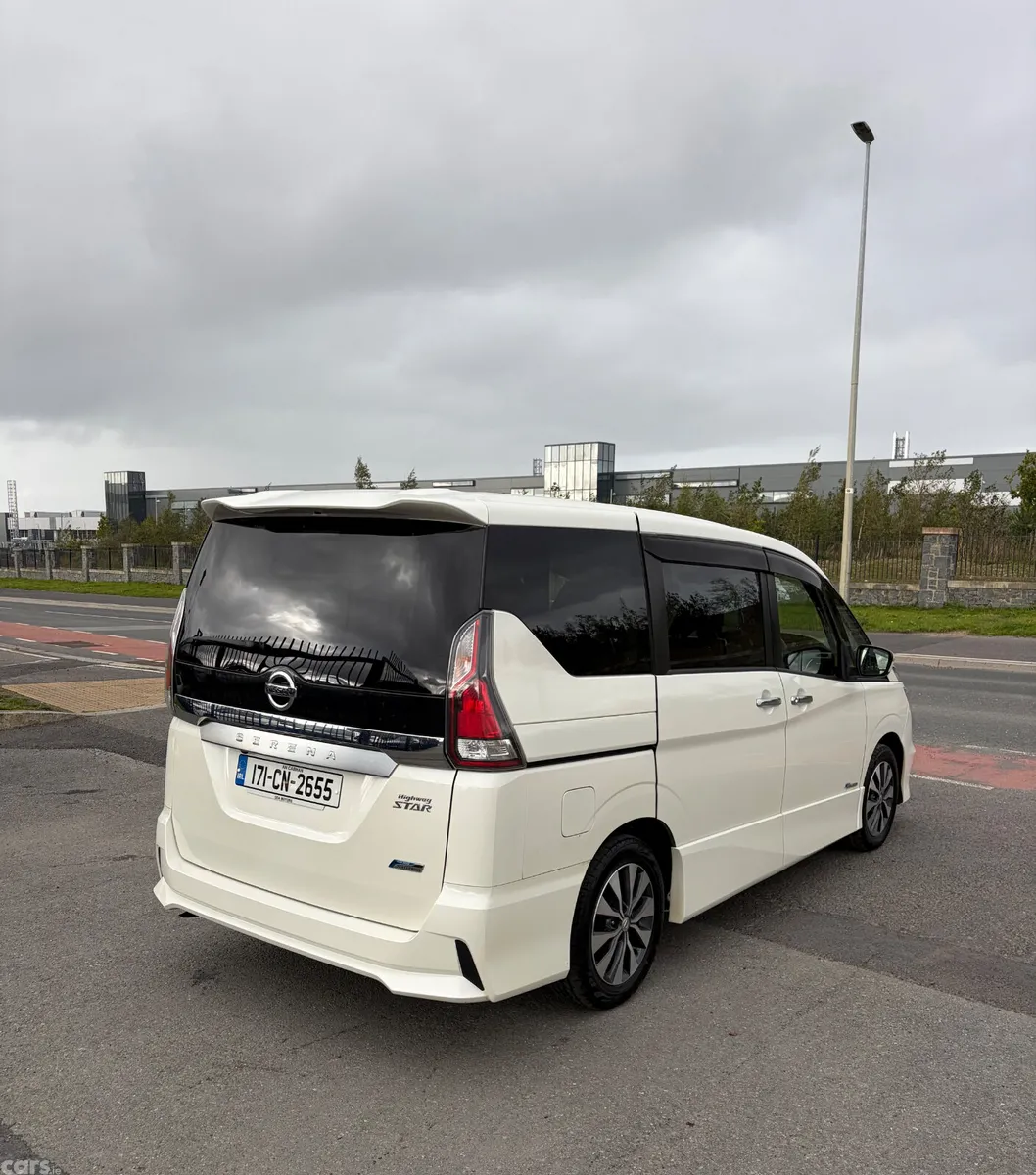 Nissan Serena MPV, Petrol Hybrid, 2017, White