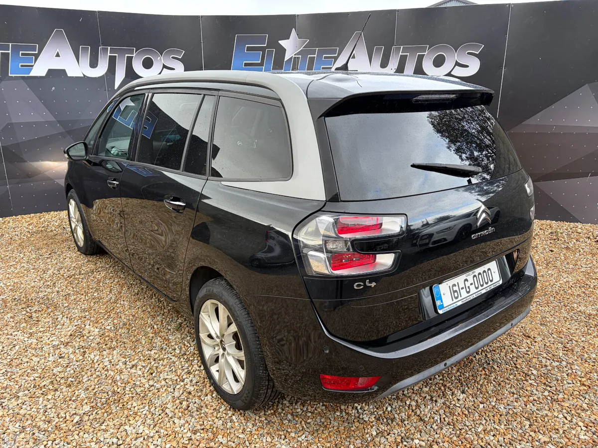 Citroen Grand C4 Picasso Hatchback, Petrol, 2016, Black