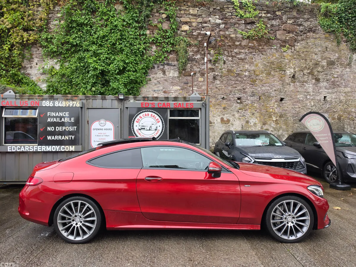 Mercedes-Benz C-Class Coupe, Diesel, 2016, Red