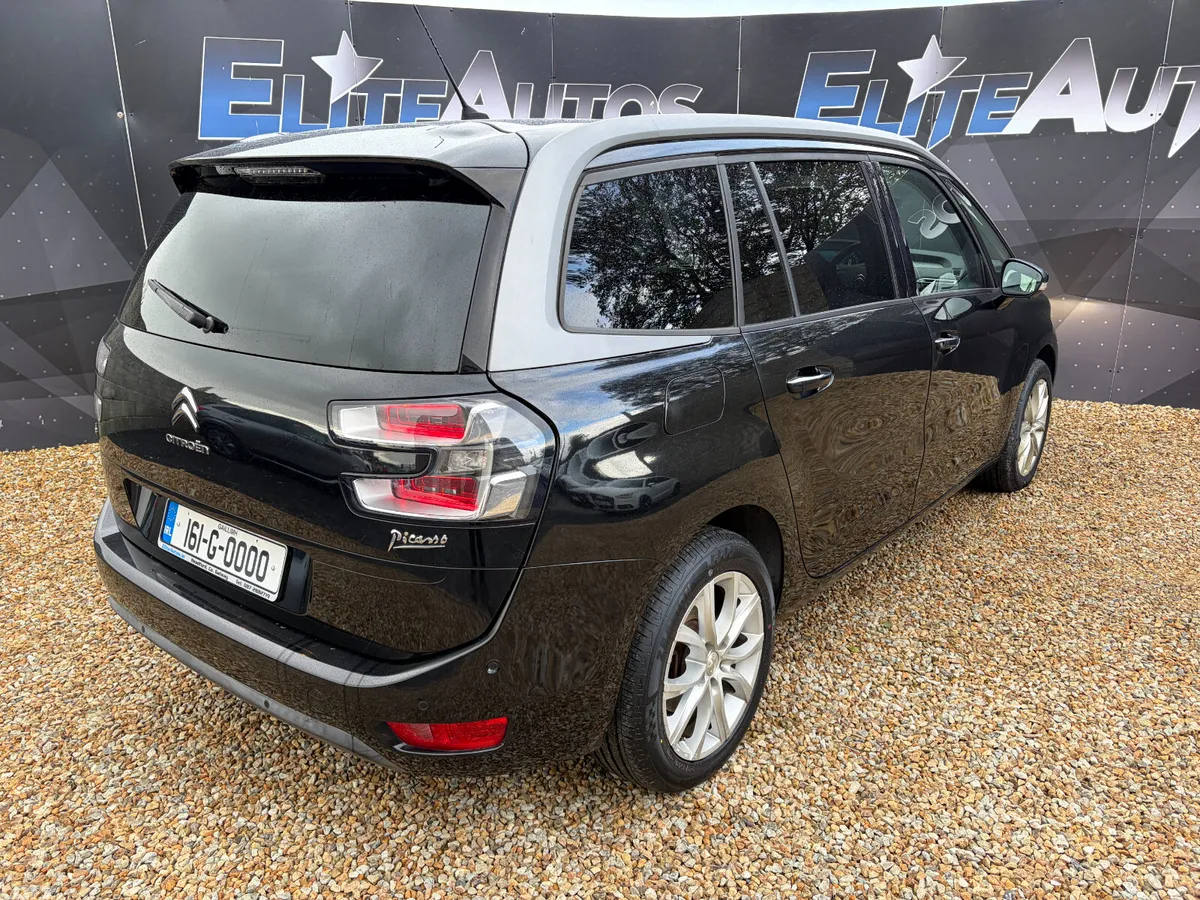 Citroen Grand C4 Picasso Hatchback, Petrol, 2016, Black