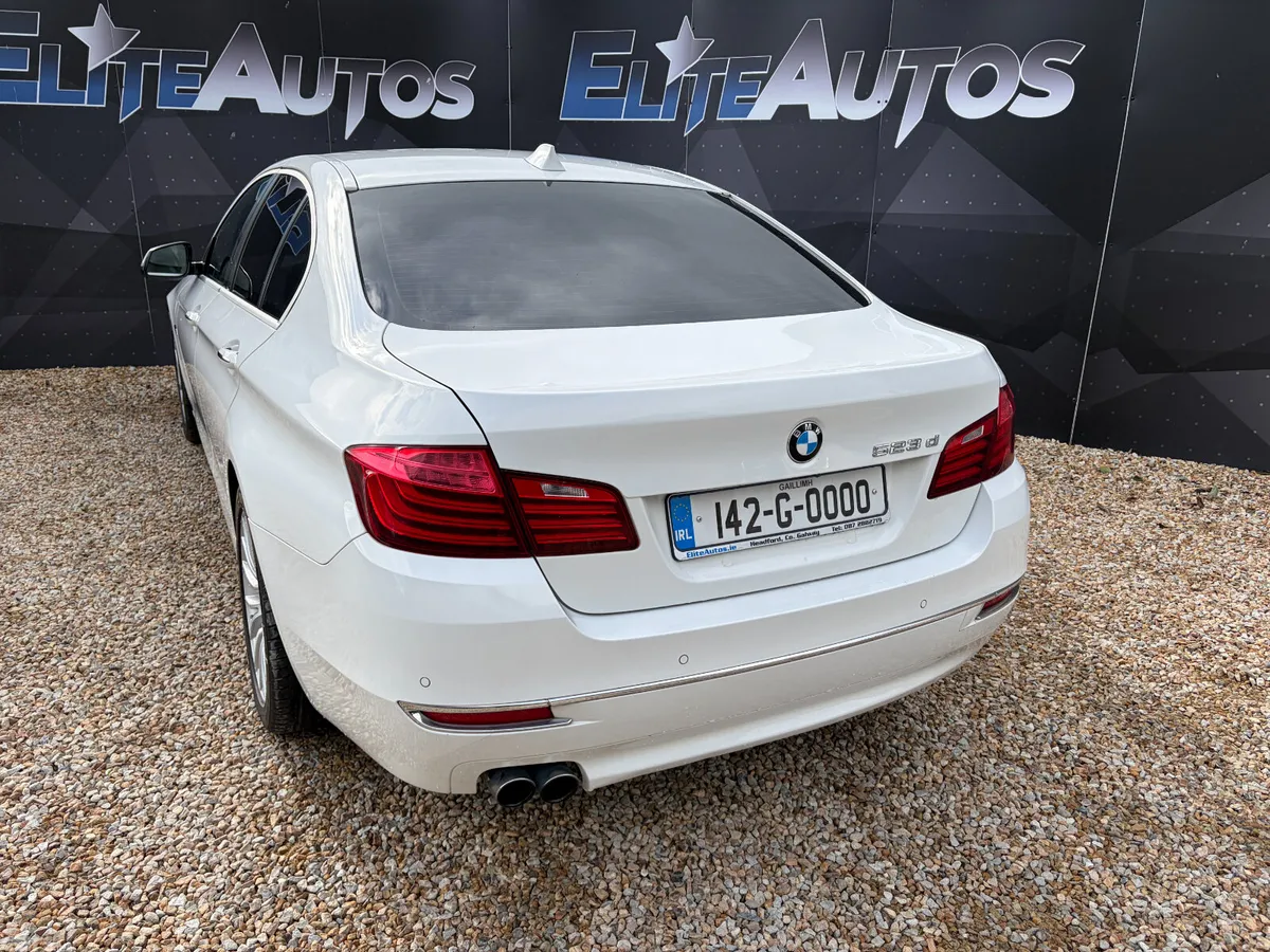 BMW 5-Series Saloon, Diesel, 2014, White