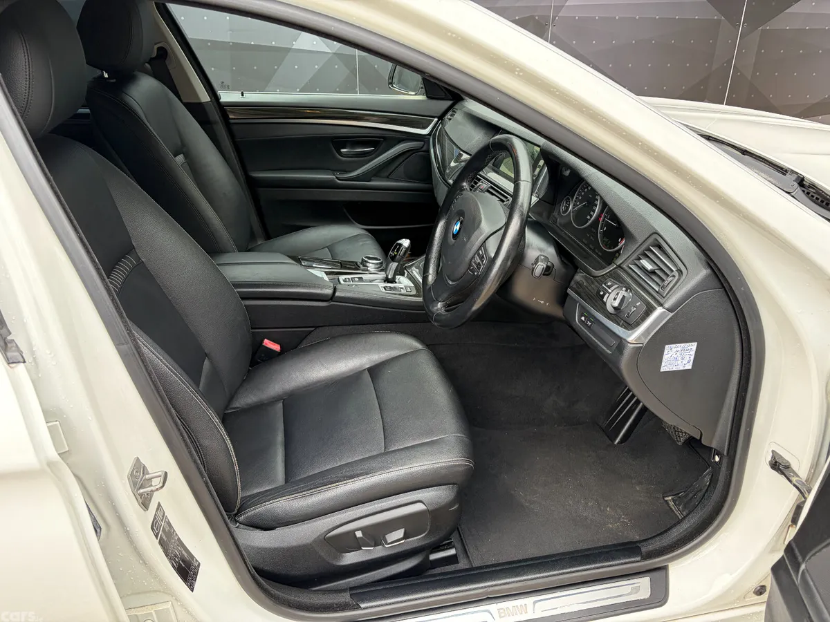 BMW 5-Series Saloon, Diesel, 2014, White