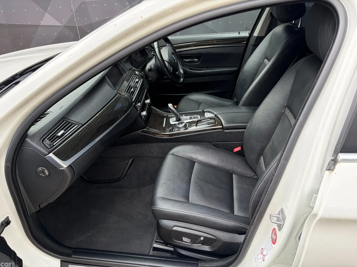 BMW 5-Series Saloon, Diesel, 2014, White