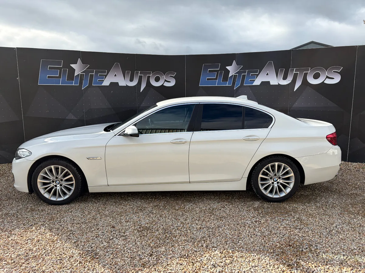 BMW 5-Series Saloon, Diesel, 2014, White