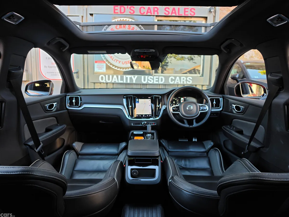 Volvo V60 Estate, Petrol Hybrid, 2022, Red