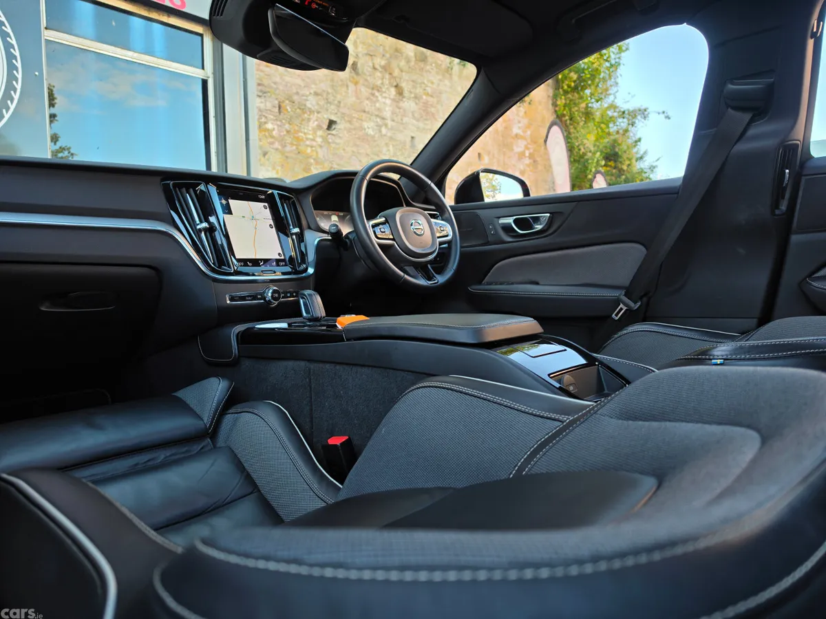 Volvo V60 Estate, Petrol Hybrid, 2022, Red