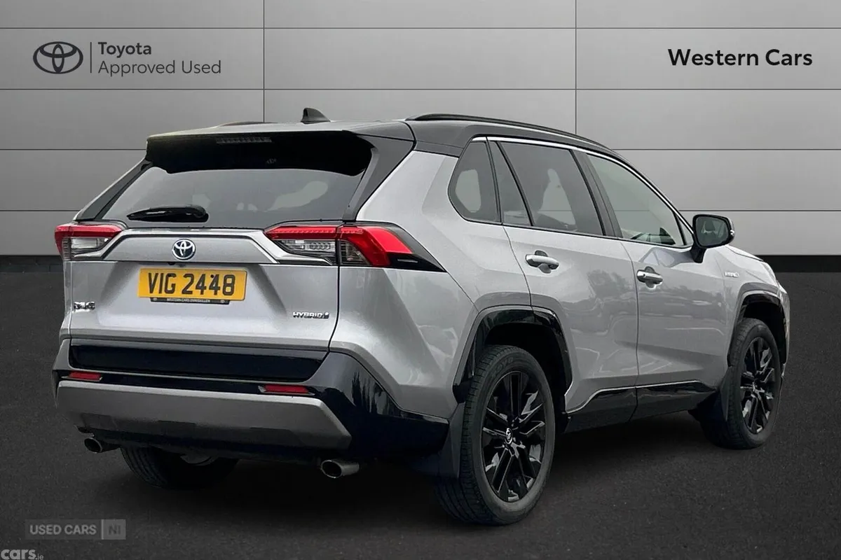 Toyota RAV4 SUV, Petrol Hybrid, 2020, Silver