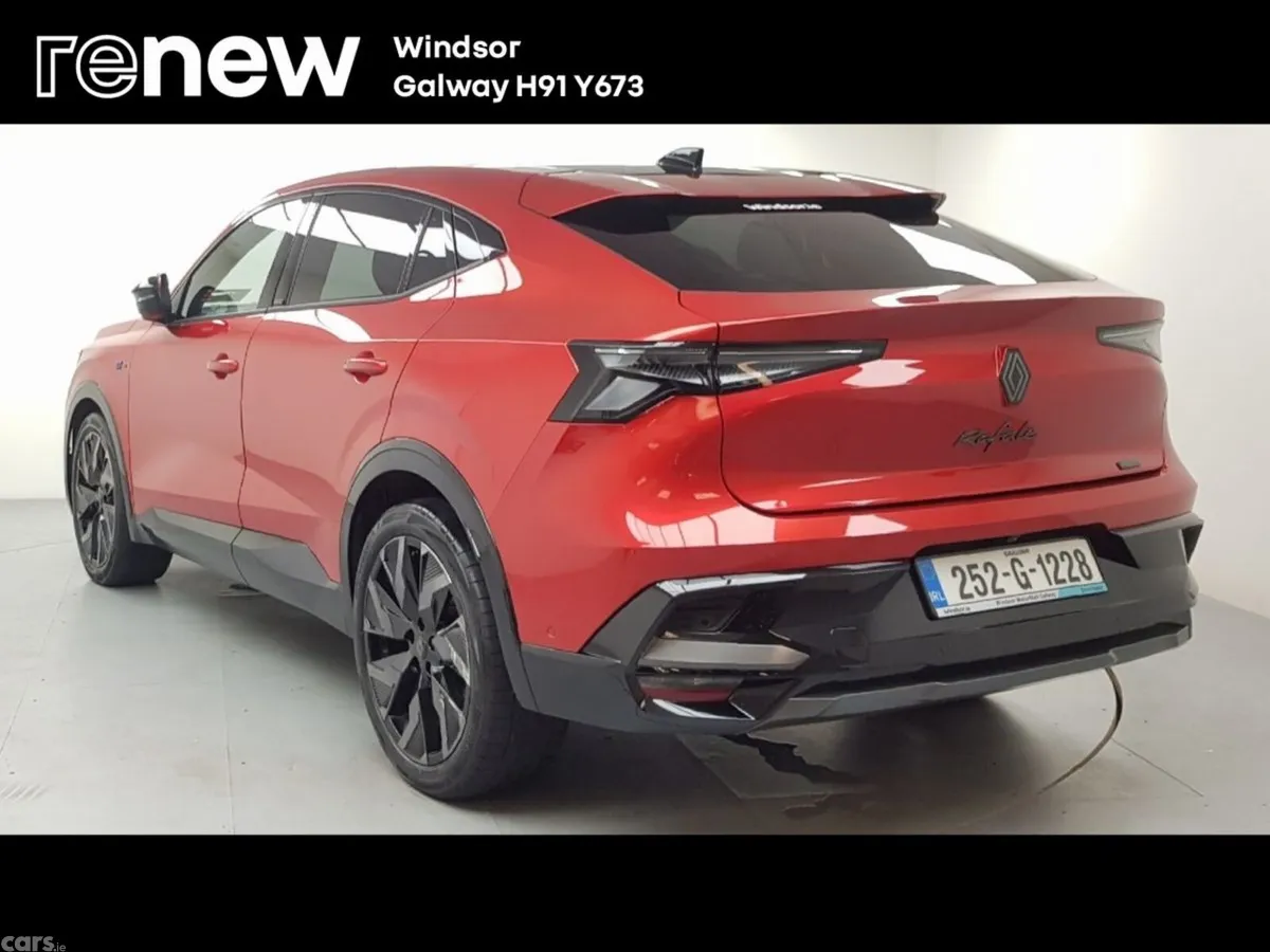 Renault Rafale SUV, Petrol Hybrid, 2025, Red