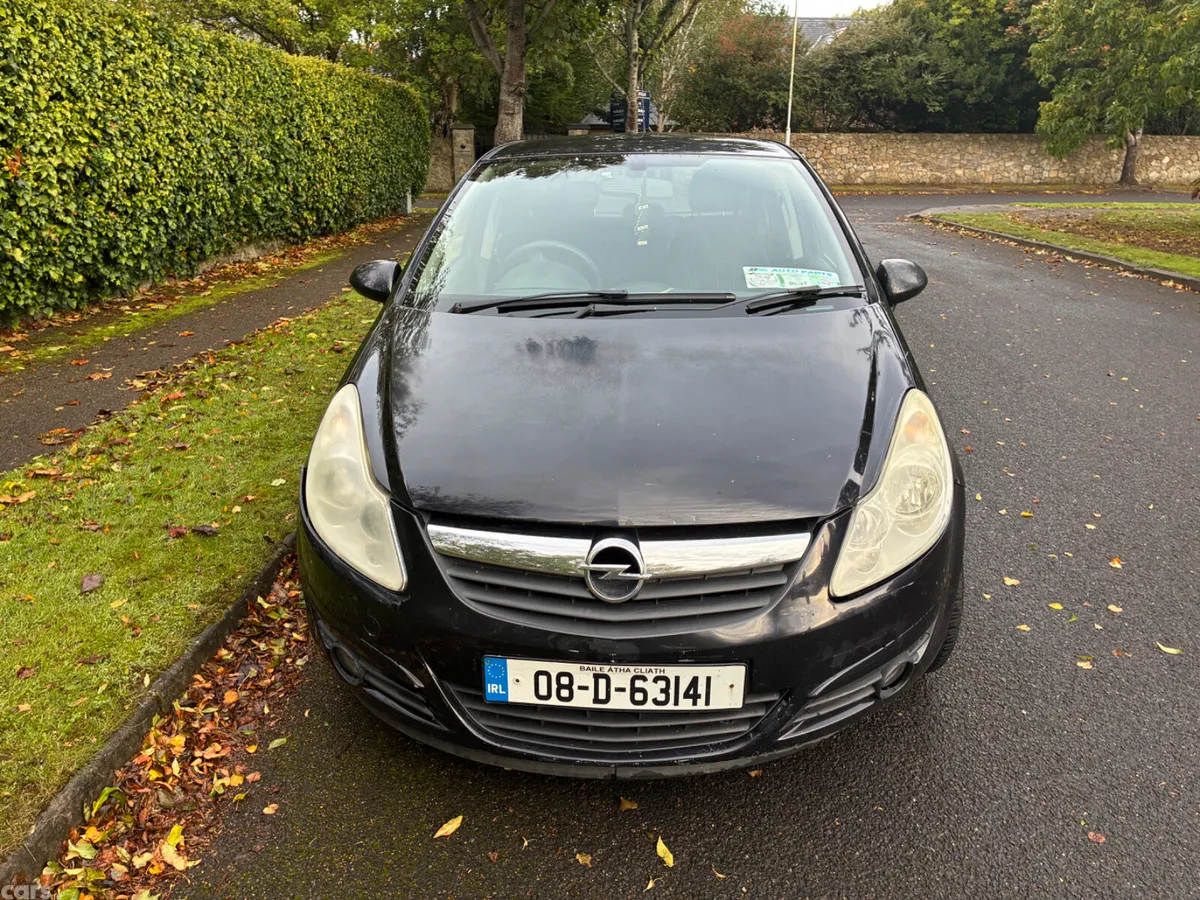 Opel Corsa Hatchback, Petrol, 2008, Black