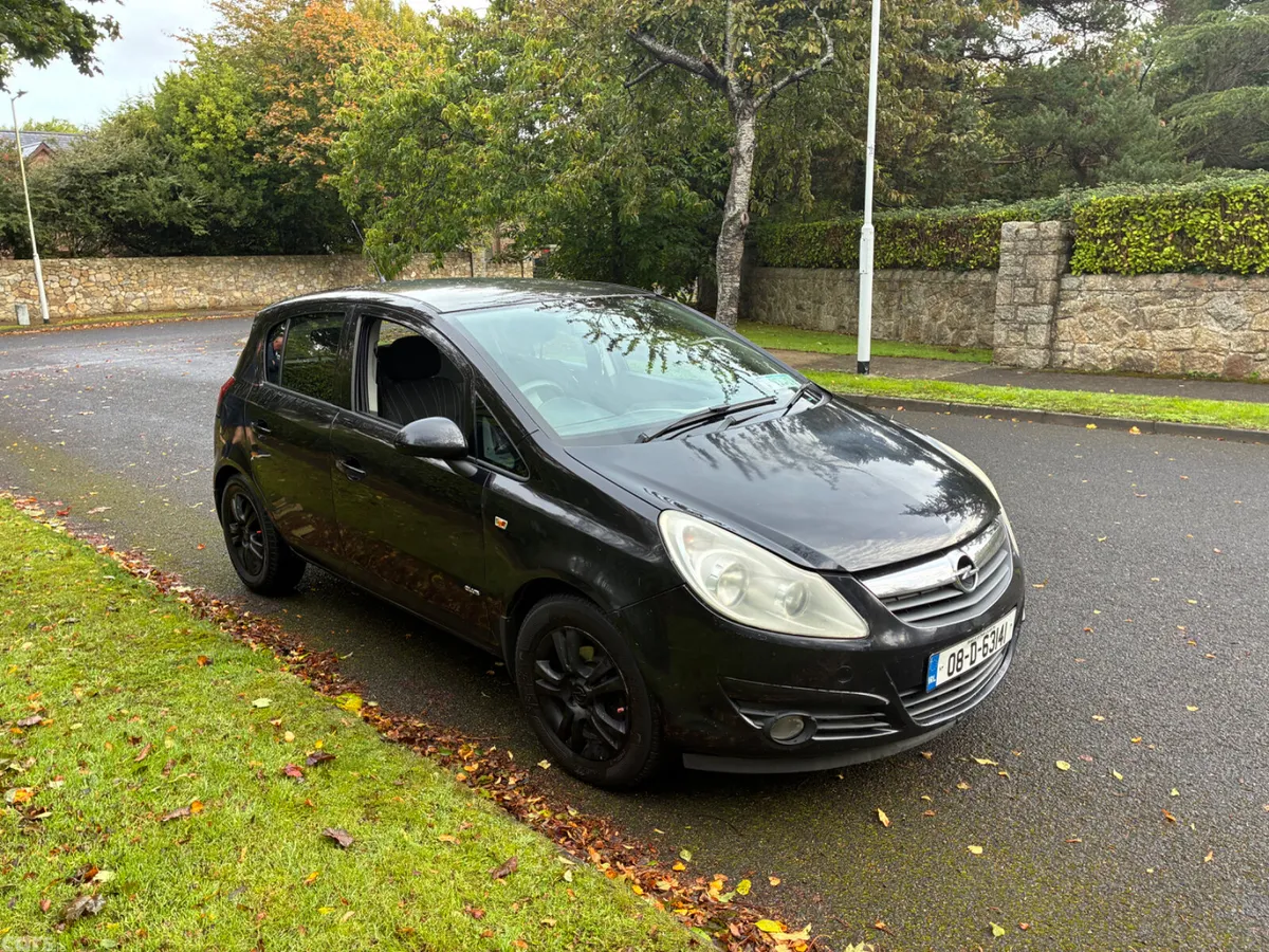 Opel Corsa Hatchback, Petrol, 2008, Black