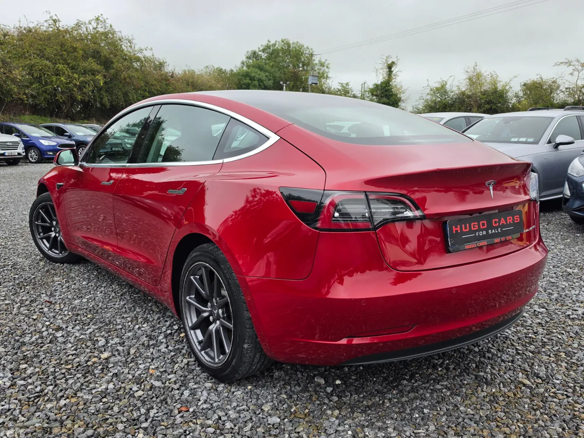 Tesla Model 3 Saloon, Electric, 2019, Red
