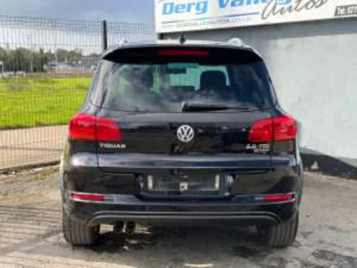 Volkswagen Tiguan SUV, Diesel, 2016, Black