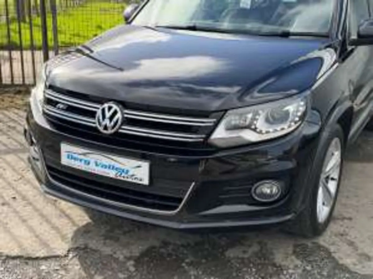 Volkswagen Tiguan SUV, Diesel, 2016, Black