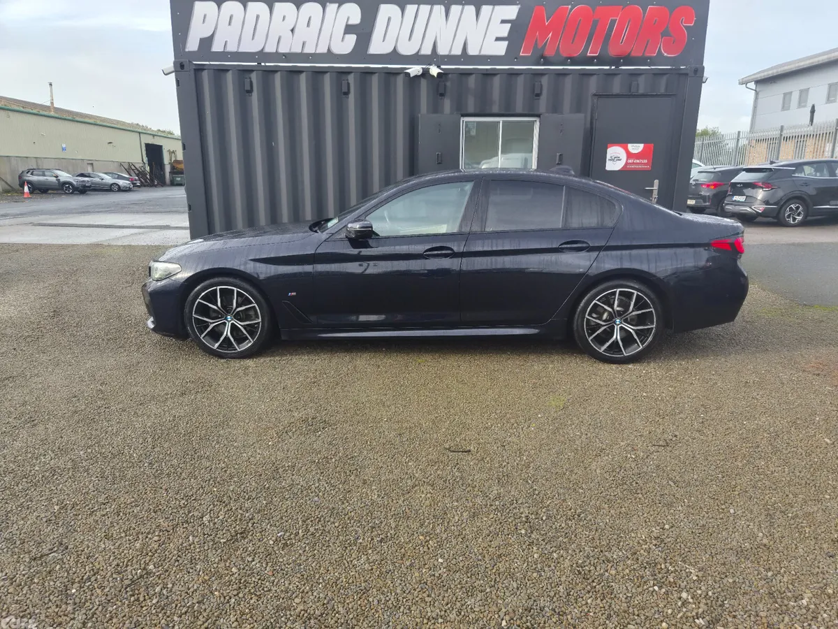 BMW 5-Series Saloon, Diesel, 2021, Black