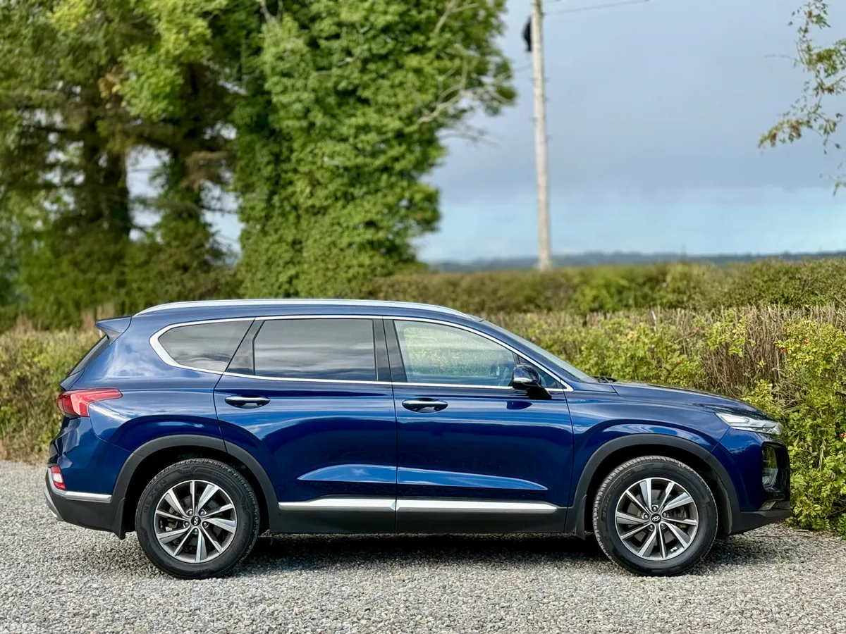 Hyundai Santa Fe SUV, Diesel, 2018, Blue