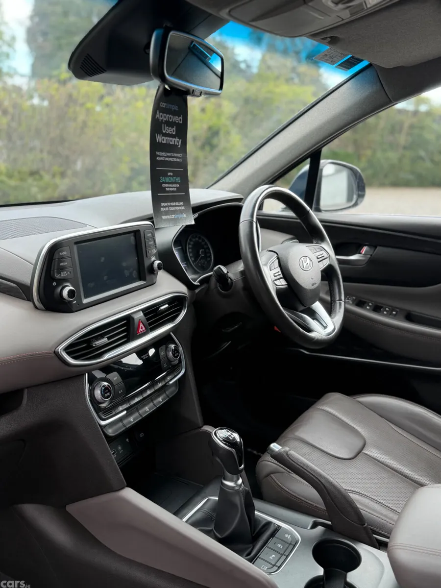 Hyundai Santa Fe SUV, Diesel, 2018, Blue