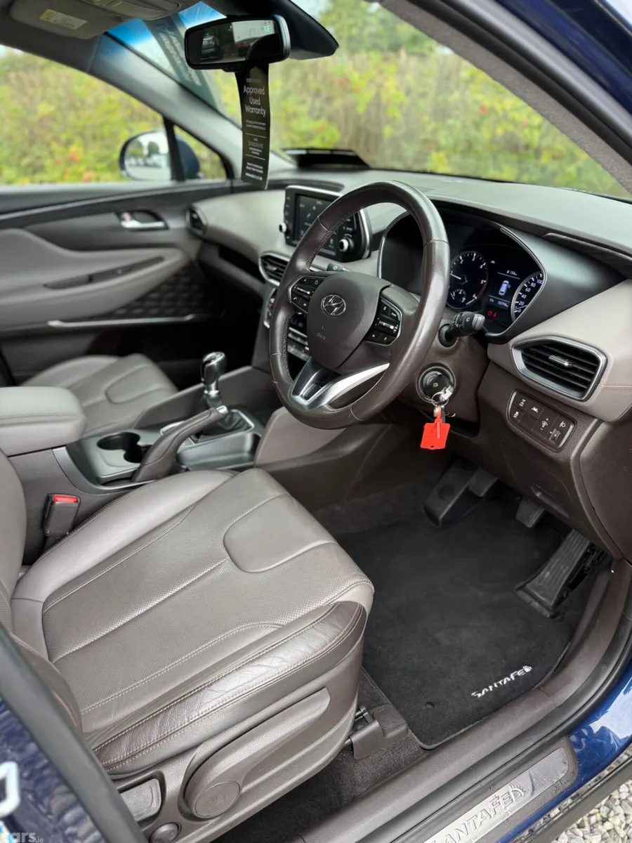 Hyundai Santa Fe SUV, Diesel, 2018, Blue