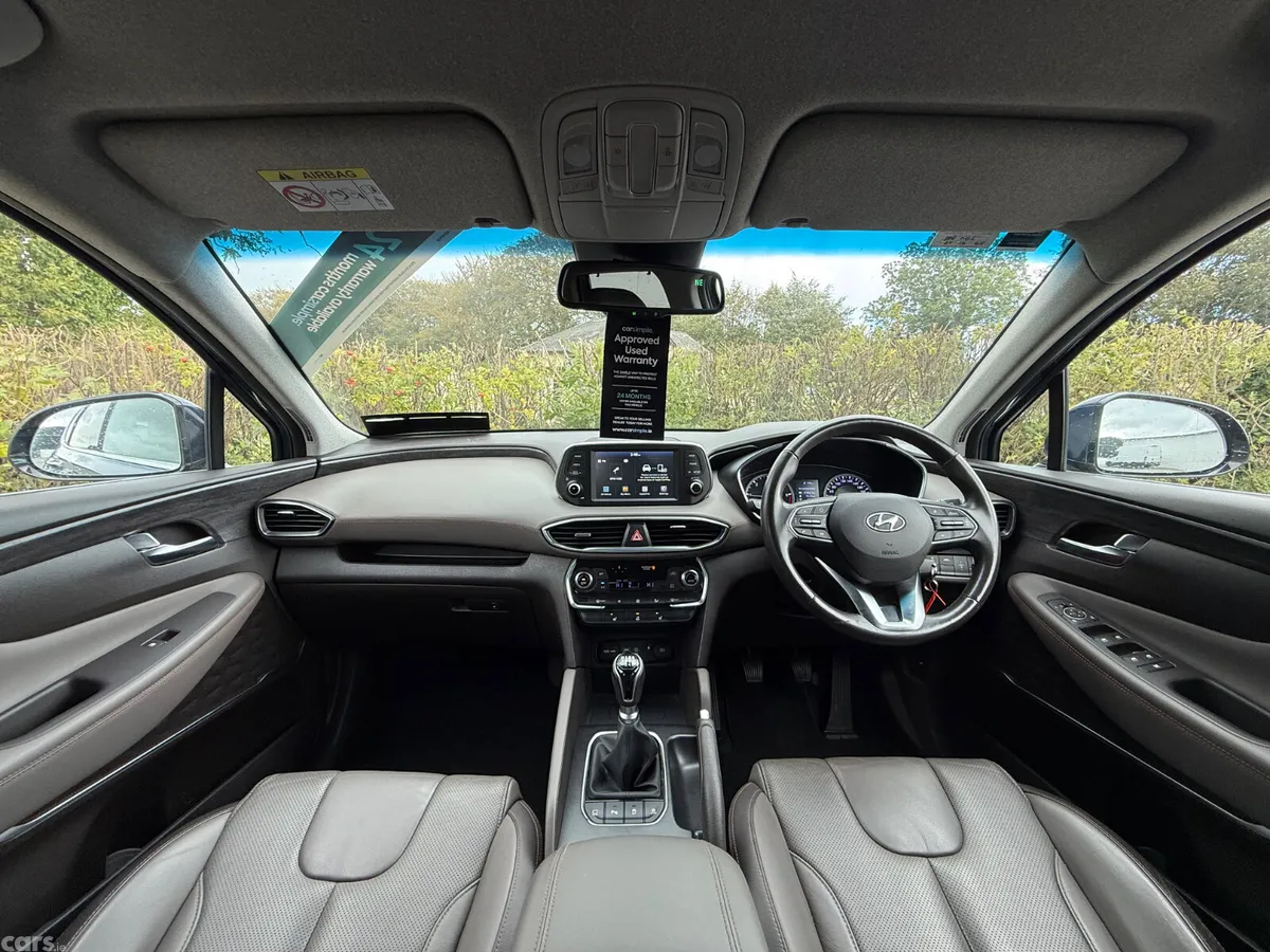 Hyundai Santa Fe SUV, Diesel, 2018, Blue