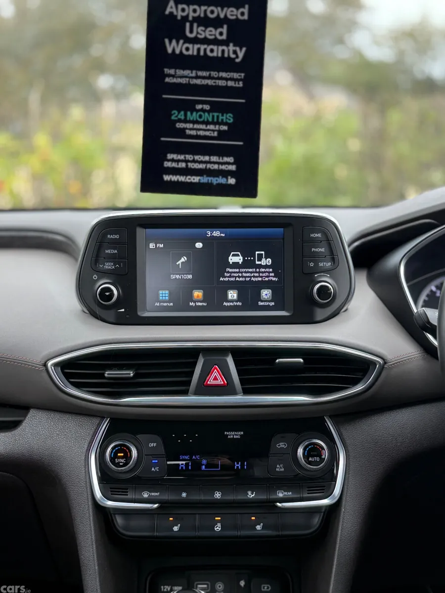 Hyundai Santa Fe SUV, Diesel, 2018, Blue