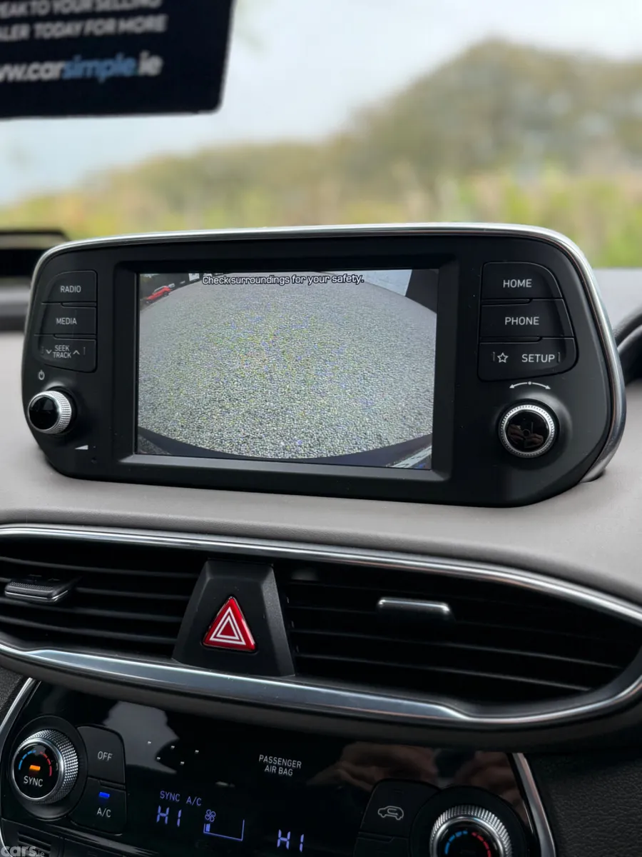 Hyundai Santa Fe SUV, Diesel, 2018, Blue