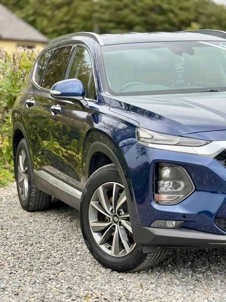 Hyundai Santa Fe SUV, Diesel, 2018, Blue
