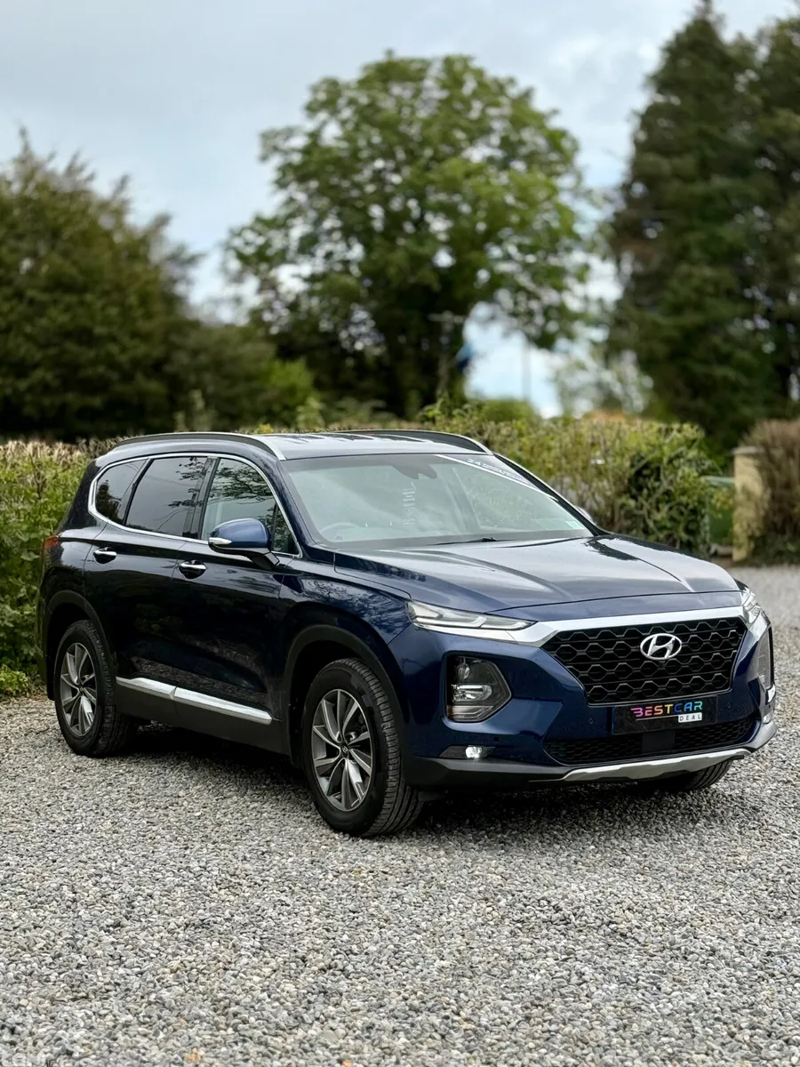 Hyundai Santa Fe SUV, Diesel, 2018, Blue