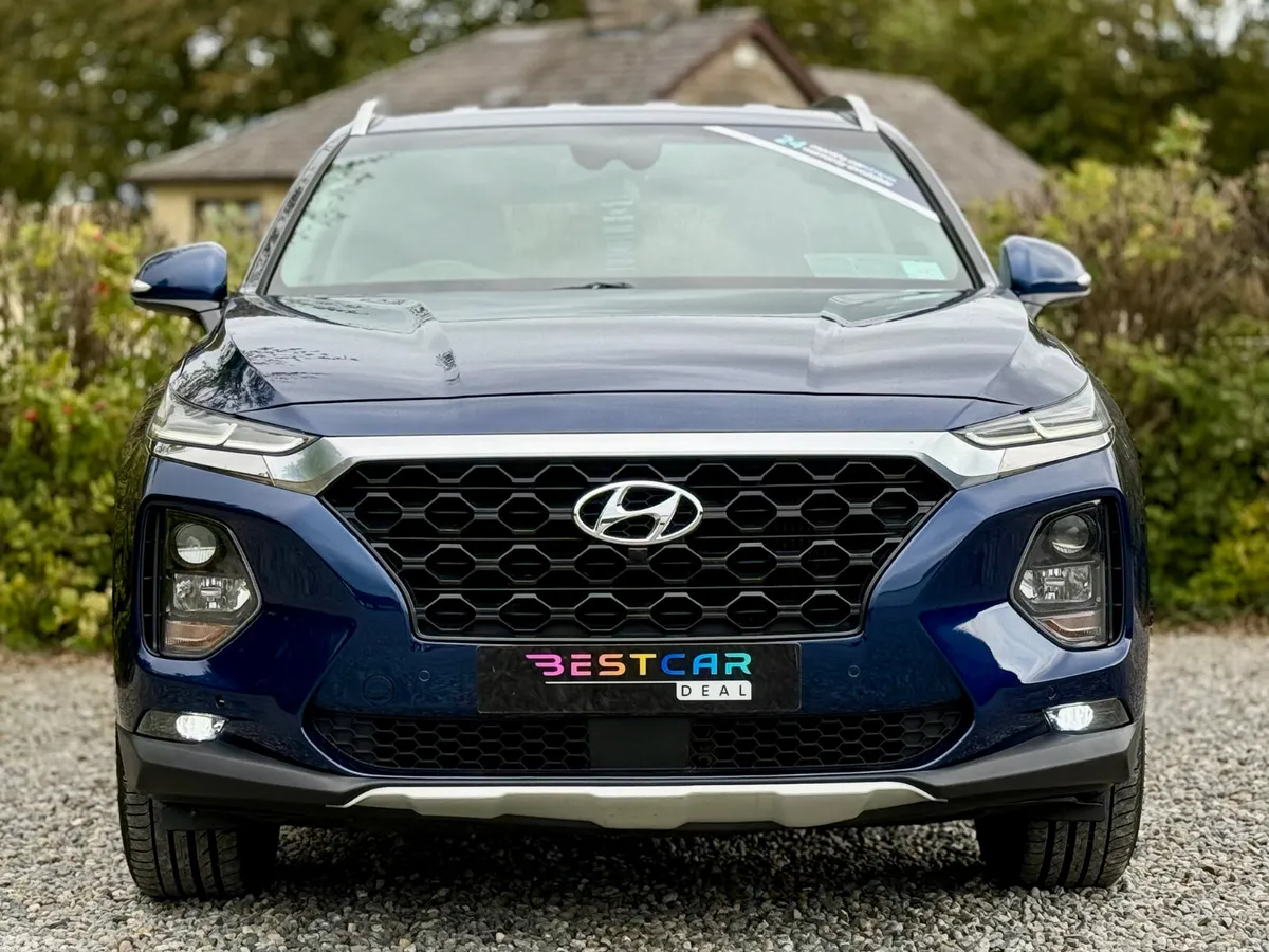 Hyundai Santa Fe SUV, Diesel, 2018, Blue