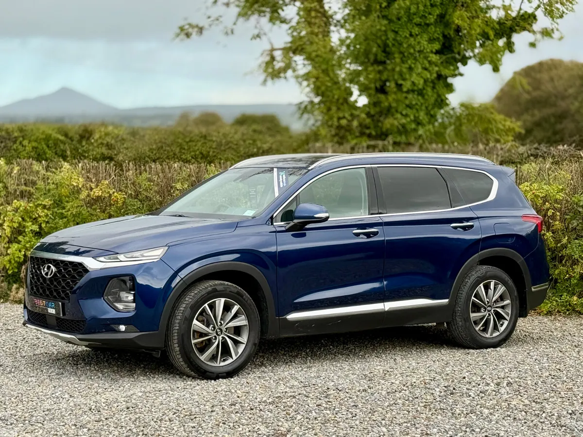 Hyundai Santa Fe SUV, Diesel, 2018, Blue
