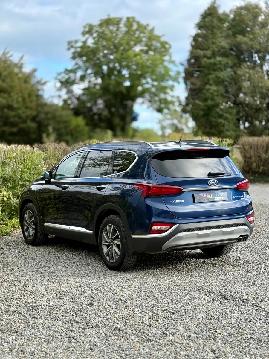 Hyundai Santa Fe SUV, Diesel, 2018, Blue