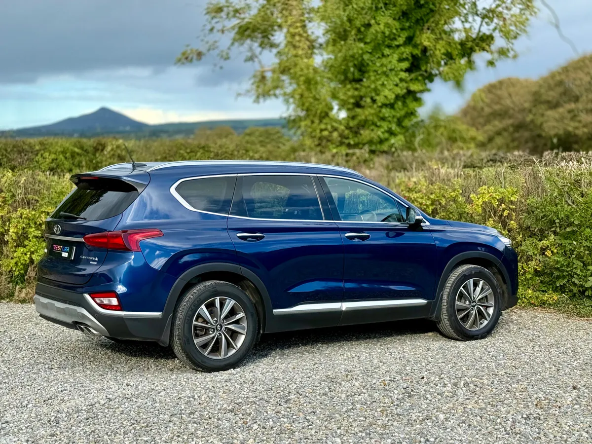 Hyundai Santa Fe SUV, Diesel, 2018, Blue