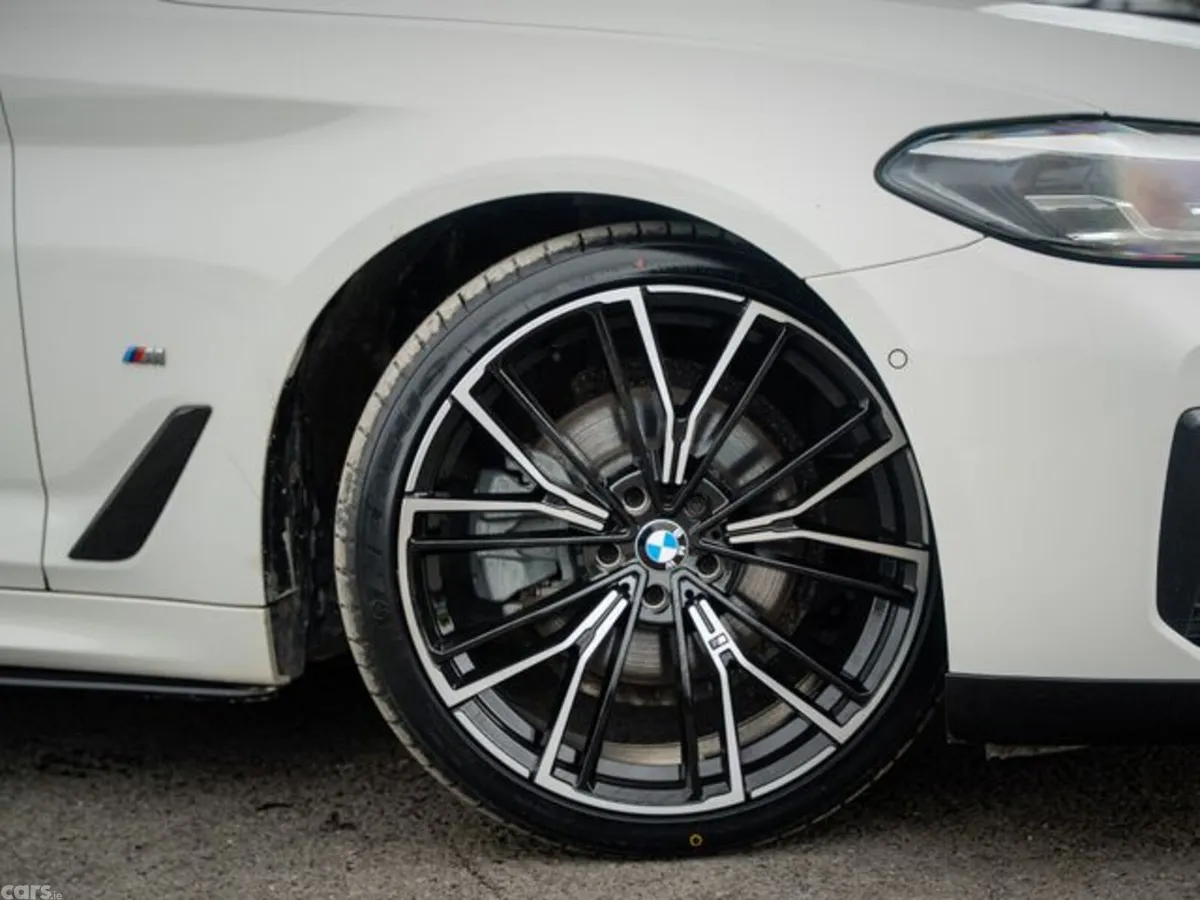 BMW 5-Series Saloon, Diesel, 2021, White
