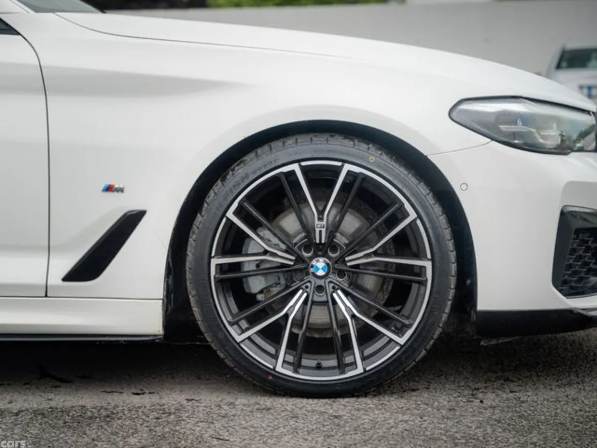 BMW 5-Series Saloon, Diesel, 2021, White
