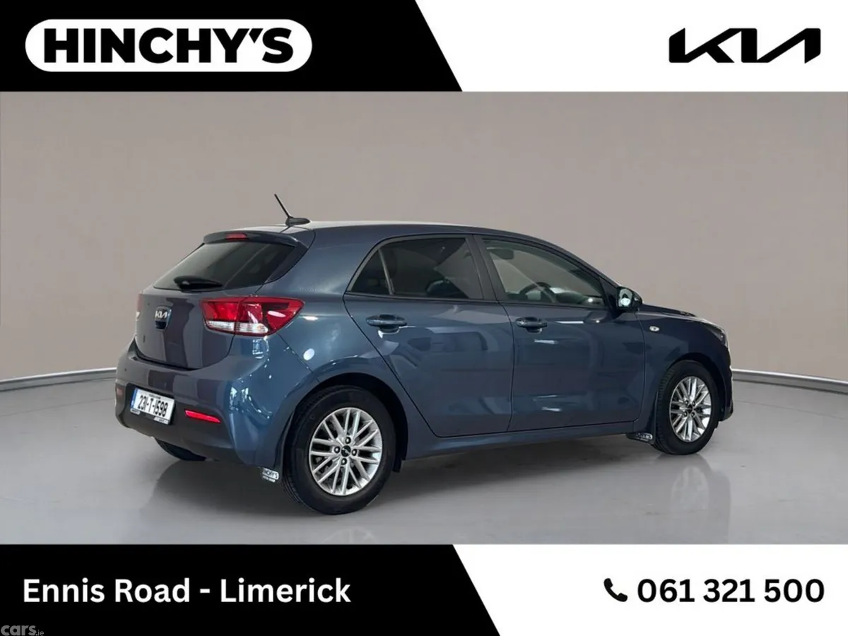 Kia Rio Hatchback, Petrol, 2023, Blue