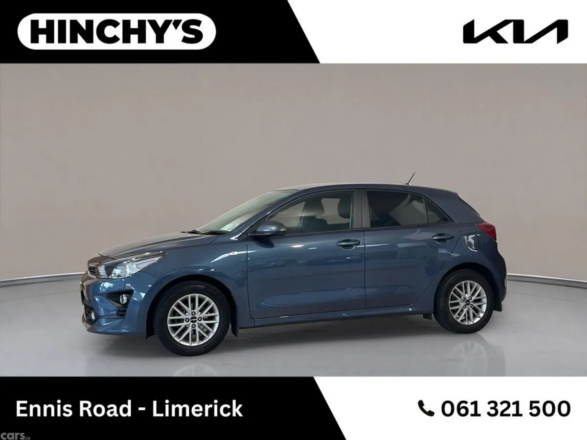 Kia Rio Hatchback, Petrol, 2023, Blue