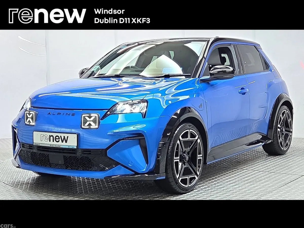Alpine A290 Hatchback, Electric, 2026, Blue