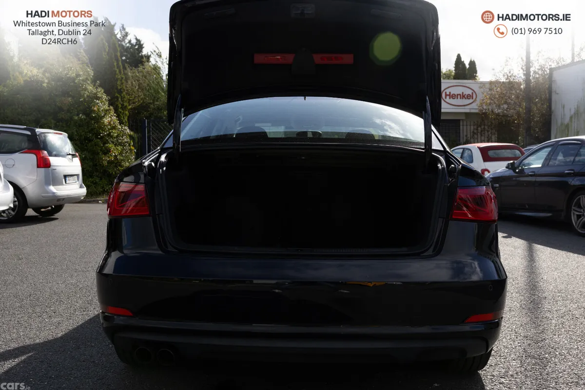 Audi A3 Saloon, Petrol, 2015, Black