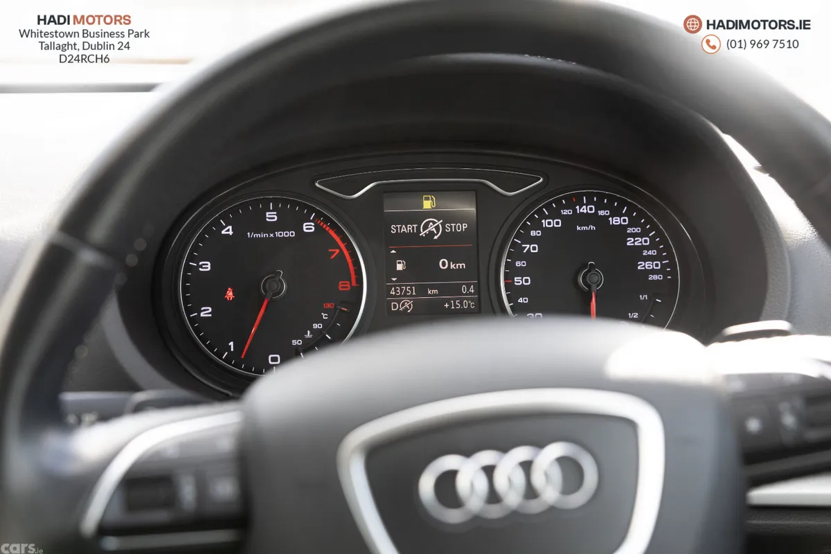 Audi A3 Saloon, Petrol, 2015, Black