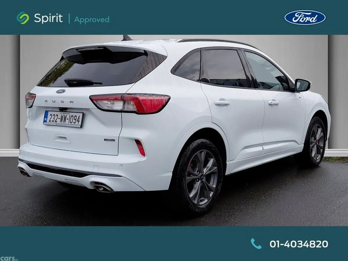 Ford Kuga SUV, Petrol Plug-in Hybrid, 2023, White