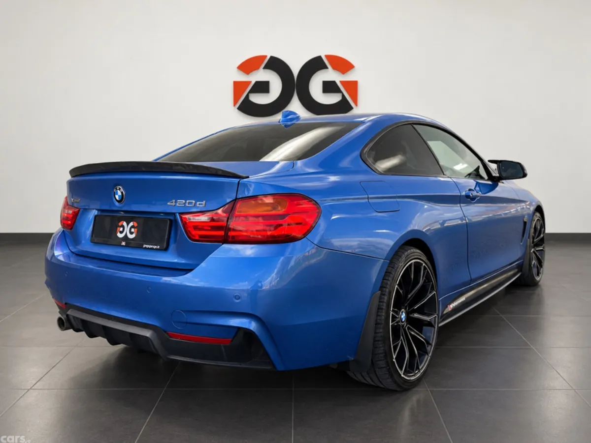 BMW 4-Series Coupe, Diesel, 2014, Blue